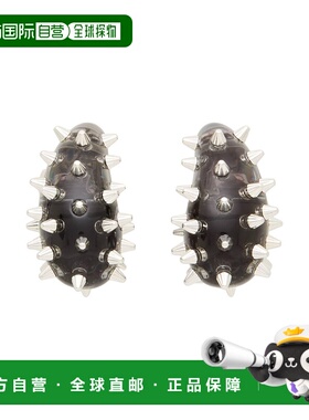 1h可退 潮奢 Tory Burch 托里 伯奇 女士 耳环 grey灰色 舒适时尚