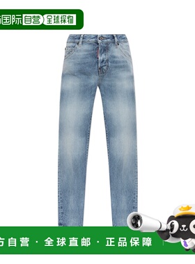 DSQUARED2女士牛仔裤S75LB1083S30839470直筒裤