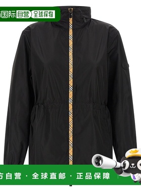 BURBERRY 女士外套 8110309BLACK SS2026 黑色 'Blackpool' jacke