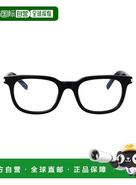 SAINT LAURENT 男士眼镜 SL840001 AW2025 黑色
