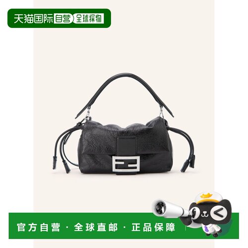 FENDI 女士手提包 100339724313000 CO 黑色 BAGUETTE SOFT SMALL