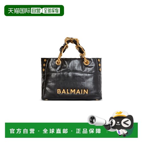 BALMAIN 女士手提包 GN1FD871LETF0PA SS2026 黑色 Balmain 1945