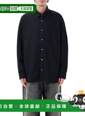 1h可退 潮奢 Acne Studios 艾克妮 男士 条纹纽扣衬衫 BB0643