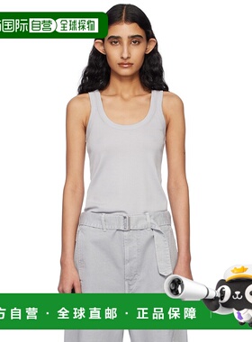 1h可退 潮奢 Lemaire 女士 灰色 Rib 背心 TO1199LJ1016