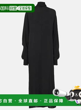 1h可退 潮奢 KHAITE 女士 Lexi 真丝乔其纱长款连衣裙