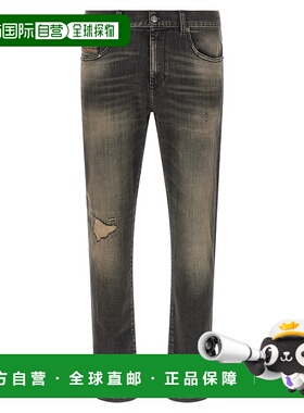 DIESEL 男士牛仔裤 A0355809N5902 SS2026 黑色 'D-Strukt' jeans