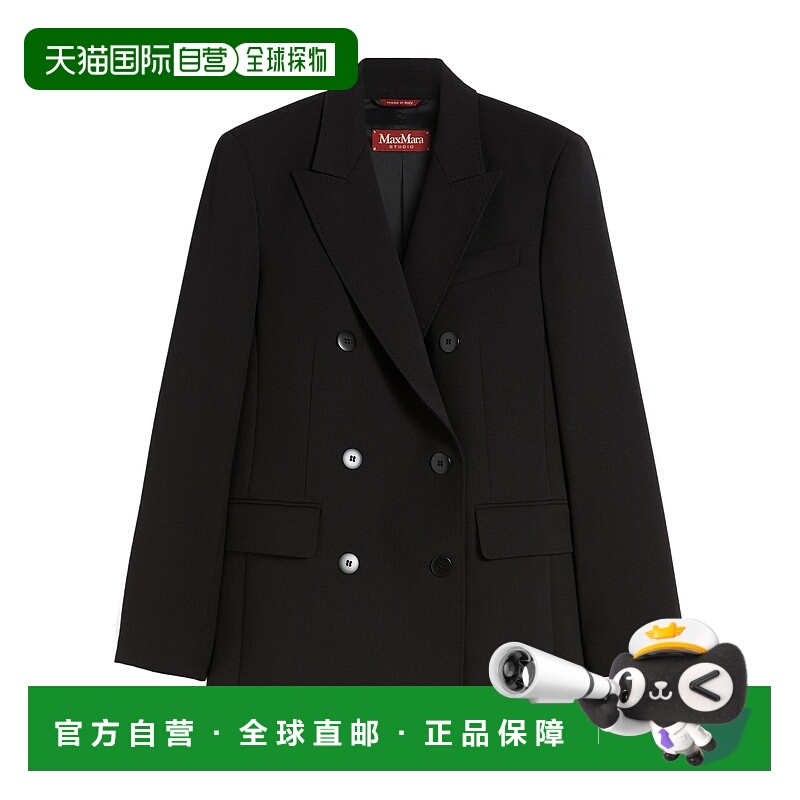 1h可退 MAX MARA 女士外套 6046055206005 AW2025 黑色
