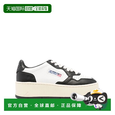 AUTRY 女士休闲鞋 PTLWWB01WHITE SS2024 白色 AUTRY LOW PLATFOR