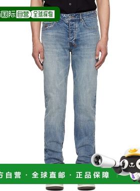 1h可退 潮奢 Ksubi 男士 蓝色 Chitch Selvedge Blue Moon 牛仔裤