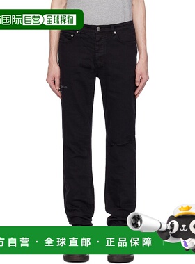 1h可退 潮奢 Ksubi 男士 黑色 Chitch Ghosted Lock Up 牛仔裤 MP