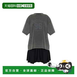 1h可退 潮奢 Acne Studios 艾克妮 女士 灰色 & 黑色连衣裙 A2083