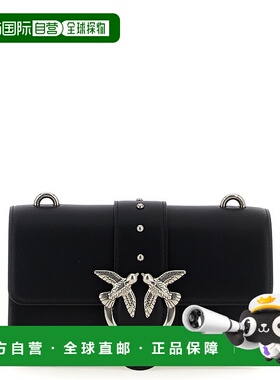 PINKO 女士单肩包 105856A0F1Z99O CO 黑色 Love One Mini Crossb