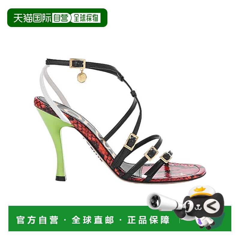 1h可退 LOEWE 女士凉鞋 L815465XAY9990 AW2025 花色 Comic 高跟