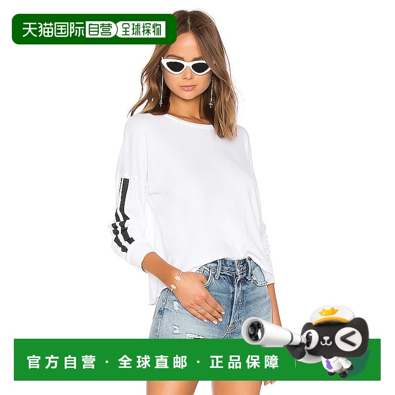 1h可退 潮奢 Michael Lauren 女士 Keegan 短款T恤 ML6379CTT3242