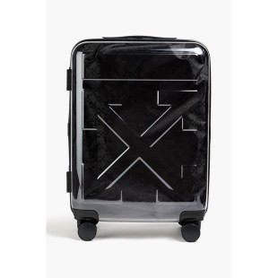 潮奢 off-white 男士 压花聚碳酸酯行李箱 OMTR017F22PLA001