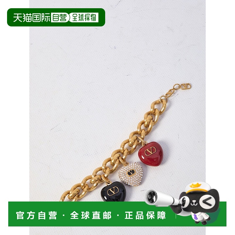 1h可退 潮奢 Valentino 华伦天奴 女士 COEUR ROYAL 三个手链 6W2