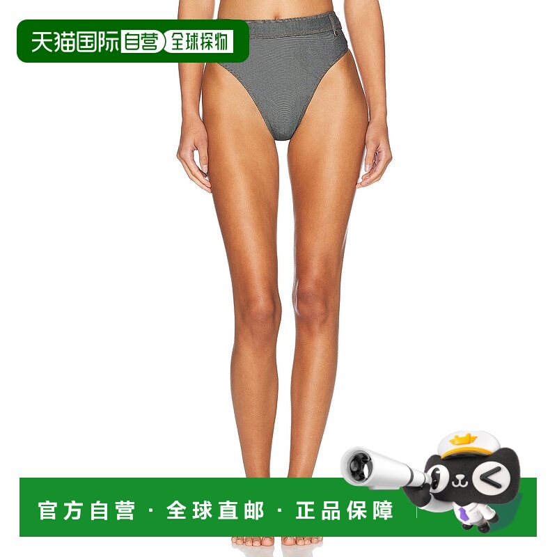 1h可退 潮奢 Tropic Of C 女士 牛仔高腰比基尼内裤 CS604