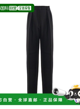 SPORTMAX 女士休闲裤 23213602336E15 SS2023 黑色 Wide trousers