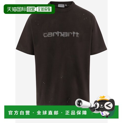 CARHARTT WIP 男士T恤 I03685347EJ AW2026 深棕色