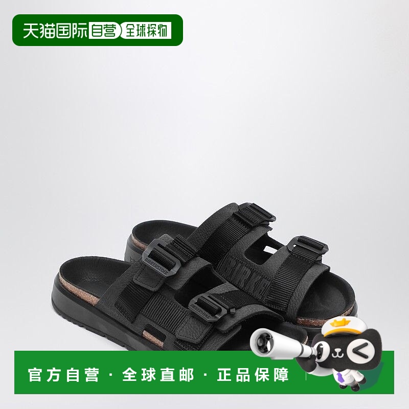 1h可退 潮奢 Birkenstock 勃肯 女士 SHINJUKU AND TEXTILE 黑色