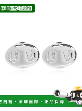 1h可退 TORY BURCH 女士耳饰 1711120020 SS2026 银色 Brass brac