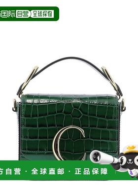 CHLOÉ 女士单肩包 C19US193A873H0 SS2020 绿色 Leather crossbod