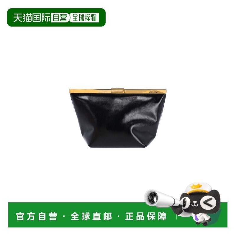 1h可退 潮奢 Jimmy Choo 周仰杰 女士 Bags 黑色手拿包 GANACHEGU,箱包皮具/热销女包/男包,手拿包,淘宝优惠券,粉丝福利购,淘宝优惠卷
