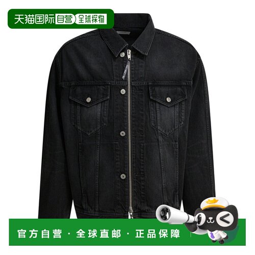CELINE 男士夹克 RV14T932FGDN6 SS2026 黑色 Jackets & Coats