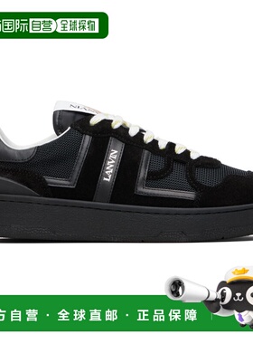 1h可退 潮奢 Lanvin 朗雯 男士 黑色 Clay Mesh 运动鞋 FUSKDK00T