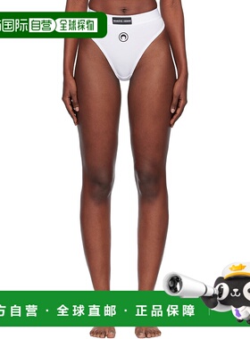 1h可退 潮奢 Marine Serre 女士 白色 Moon Logo Stretched Jerse