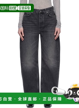 1h可退 潮奢 ANINE BING 女士 灰色 Fritz 牛仔裤 A0612052