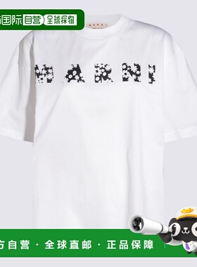 MARNI 女士T恤 THJET49P15USCX50FLW01 SS2025 白色