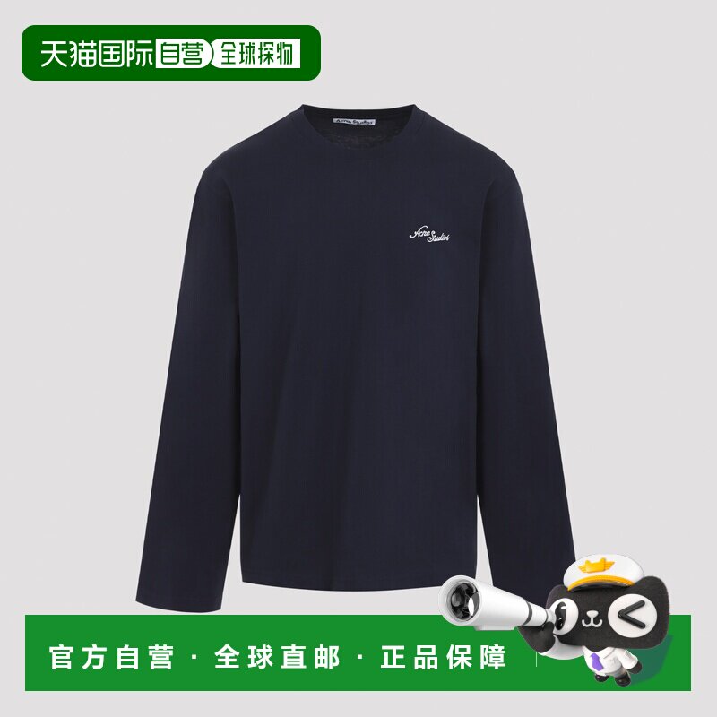 ACNE STUDIOS 男士T恤 CL0487833 AW2026 蓝色 Ls T-Shirt图片