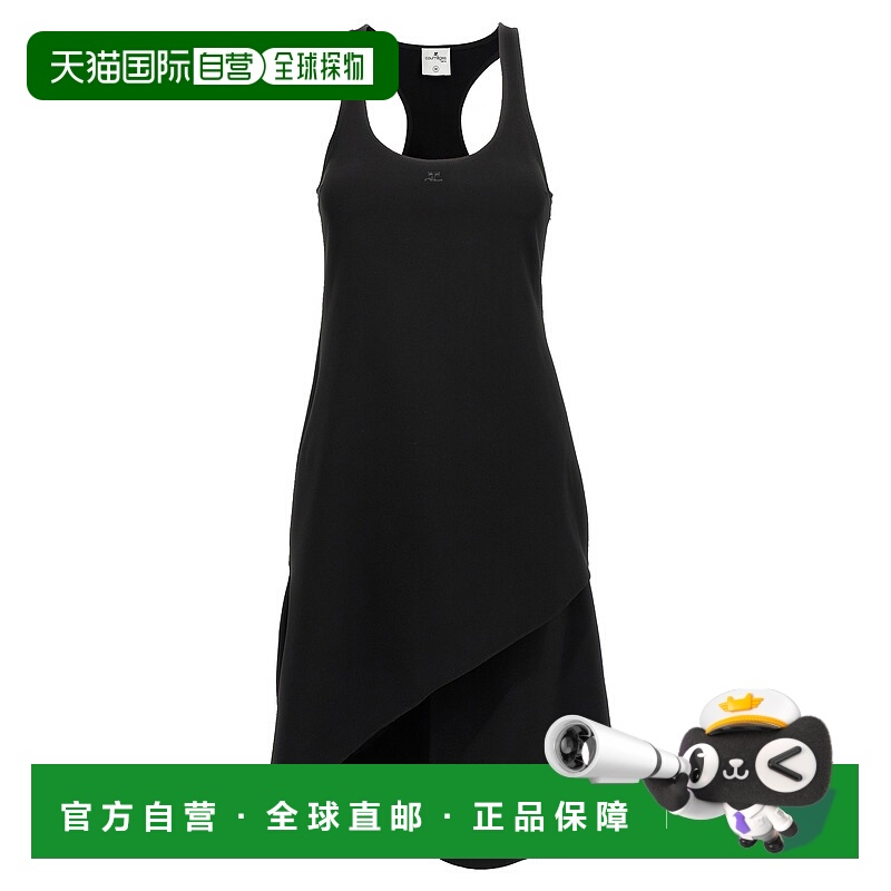1h可退 潮奢 Courreges 女士 褶皱 A 字形连衣裙 225CRO633PL0159