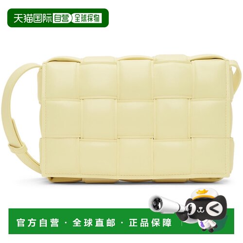 Bottega Veneta 葆蝶家 女士 黄色 Padded Cassette 单肩包 59197
