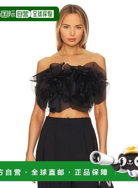 潮奢 Bardot 女士 碎花紧身胸衣 59042TB black黑色 舒适时尚