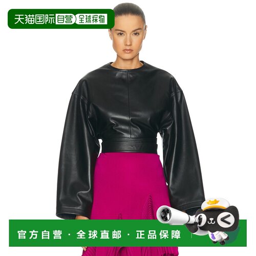 alaia 女士 束带长袖上衣 AA9H1445C228C