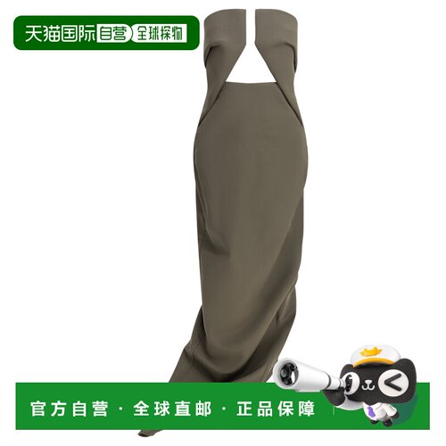 RICK OWENS 女士连衣裙 RP02F5528WST34 AW2026 灰色