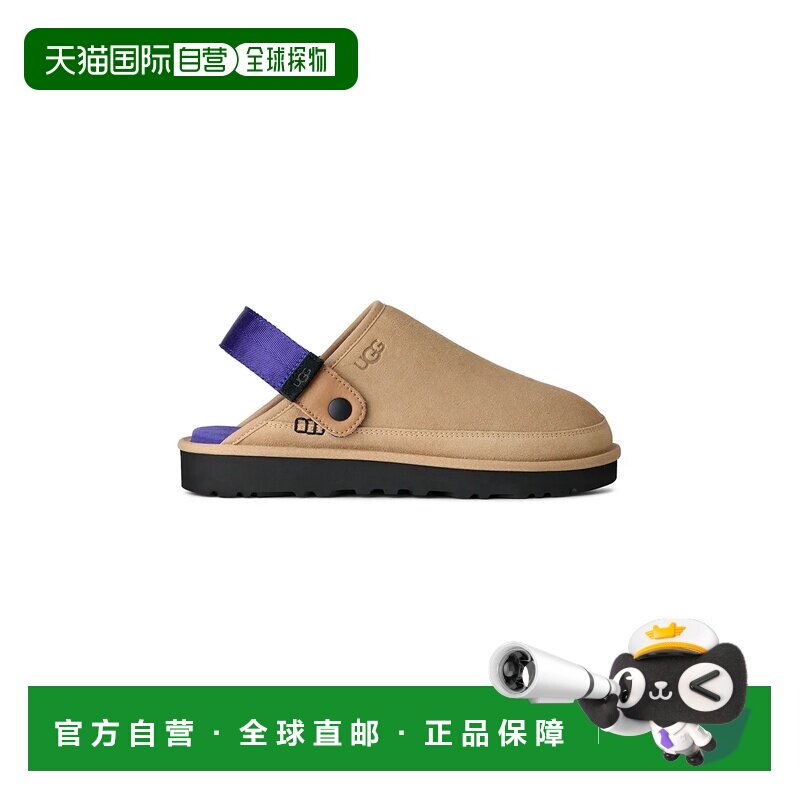 UGG 男士拖鞋 1166915SDRGSAND 半拖 SS2026卡其色半拖鞋图片