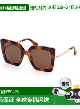1h可退 MAX MARA 男士太阳镜 MM005153E AW2025 花色配饰