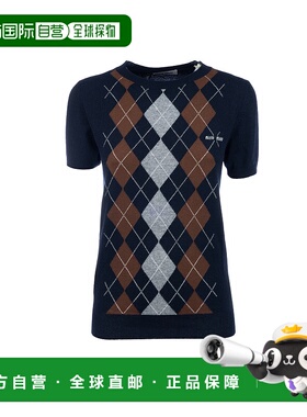 1h可退 潮奢 Miu Miu 缪缪 女士 MAGLIERIA 针织衫 MMLB63174B