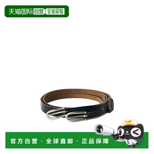 OUR LEGACY 男士腰带 A2258TBC SS2025 黑色 双针扣腰带