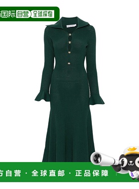 1h可退 SELF-PORTRAIT 女士连衣裙 RS26138MAG SS2026 绿色