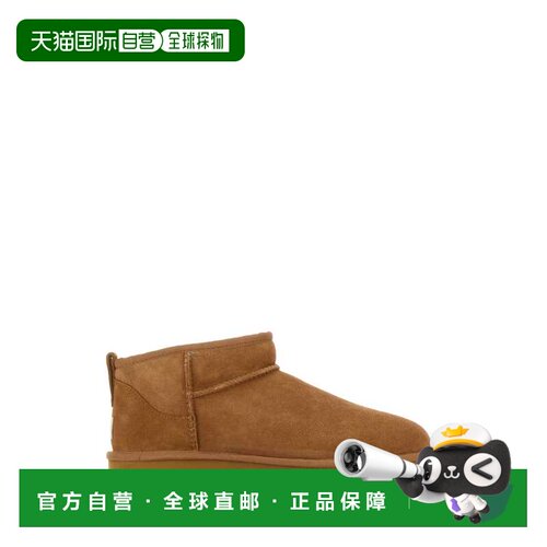UGG 男士靴子 1137391CHESTNUT AW2025 驼色 CLASSIC ULTRA MINI