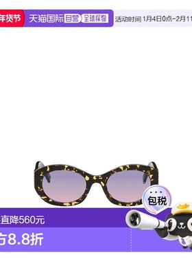 GIVENCHY 女士眼镜 GV40091I55W AW2025 紫色 4G太阳镜