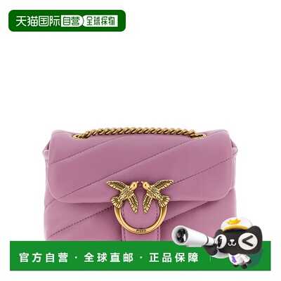 PINKO 女士单肩包 100040A0F2LILQ SS2026 粉红色 Love Puff Baby