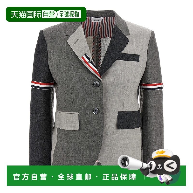 1h可退 THOM BROWNE 女士西服 FBC010F00473025 CO 灰色 Thom Bro