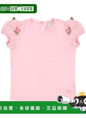 MONNALISA 女童衬衫 31E60452030090 SS2025 粉红色