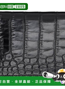 1h可退 潮奢 Tom Ford 汤姆 福特 男士 黑色 Folding 卡包 Y0417L