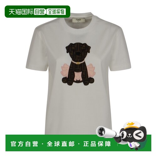 FENDI 女士T恤 FS7254AW94F08QQ短袖